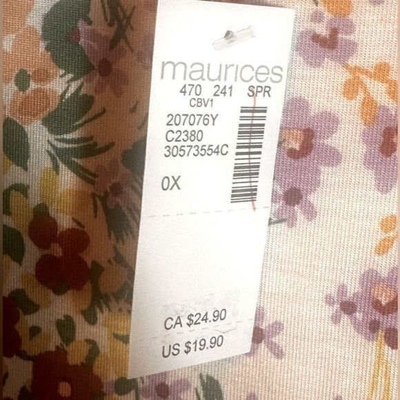 Maurice’s 247 Tank Top Size 0X NWT 📦 - Picture 5 of 9